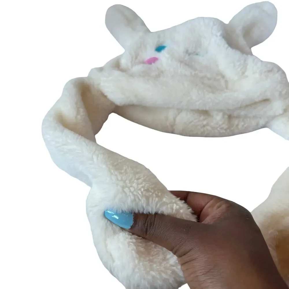 Sanrio Cinnamoroll Fluffy Beanie Cap with Flappy Ears
